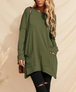 Outlet โจ Z Avenue Olive Pocket Tunic - ๐ฉ Women ๐ 7 Outlet โจ Z Avenue Olive Pocket Tunic - ๐ฉ Women ๐ -Z Avenue Shop zu101412418 alt 3 tm1637161975