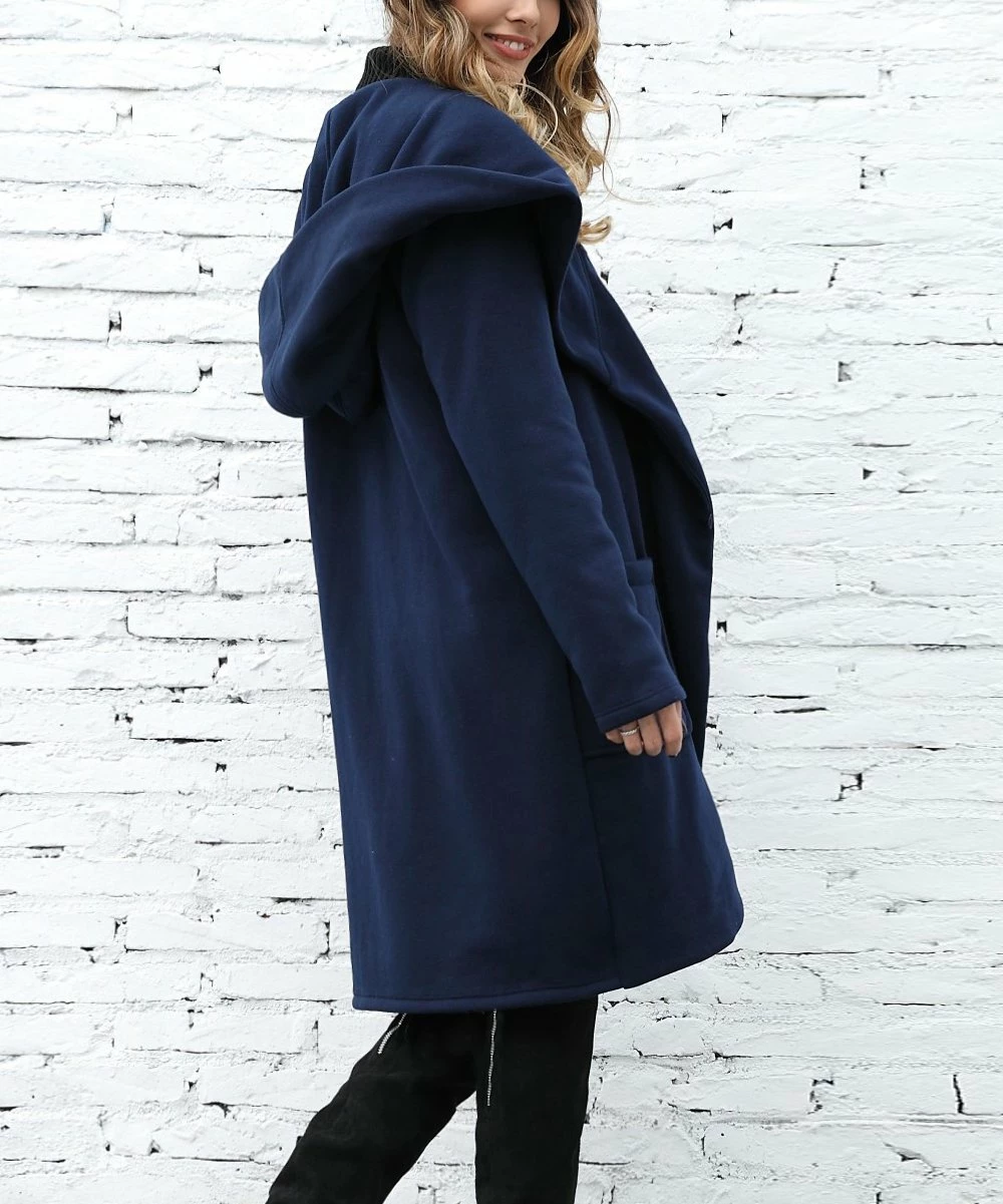 Brand new π€© Z Avenue Navy Hooded Tulip Jacket - π© Women π - Image 2