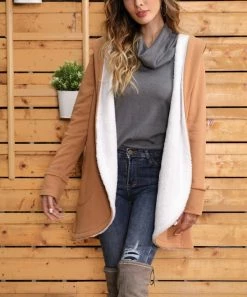 Best reviews of βοΈ Z Avenue Heather Mustard Sherpa-Lined Jacket - Plus β¨