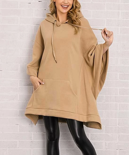 New π€© Z Avenue Portabella Cape-Sleeve Hooded Poncho - π© Women π - Image 3