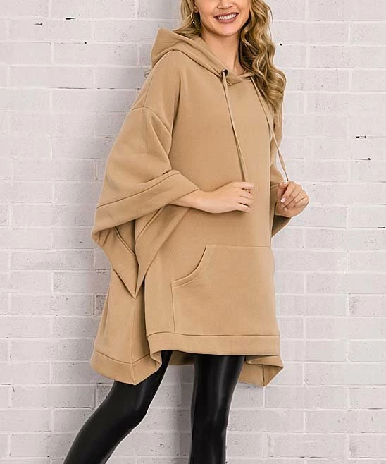 New π€© Z Avenue Portabella Cape-Sleeve Hooded Poncho - π© Women π - Image 4
